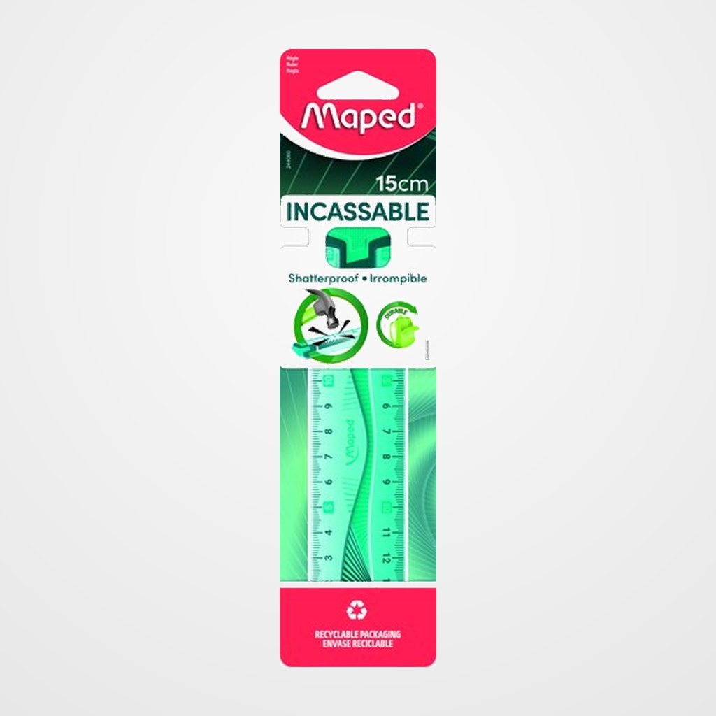 REGLA MAPED 15 CMS IRROMPIBLE FLEX