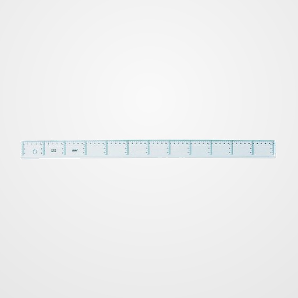REGLA CRISTAL SAFTA 60 CENTIMETROS