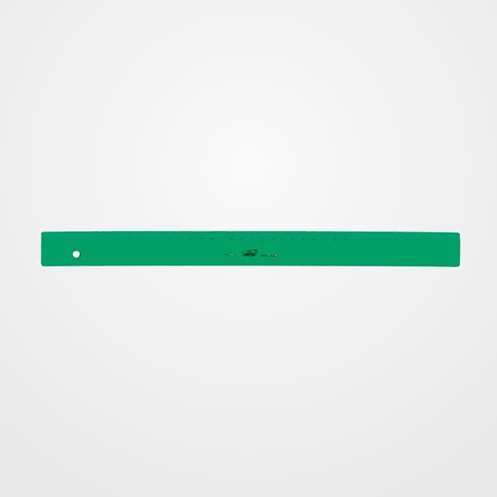 REGLA SAFTA 40 CENTIMETROS VERDE