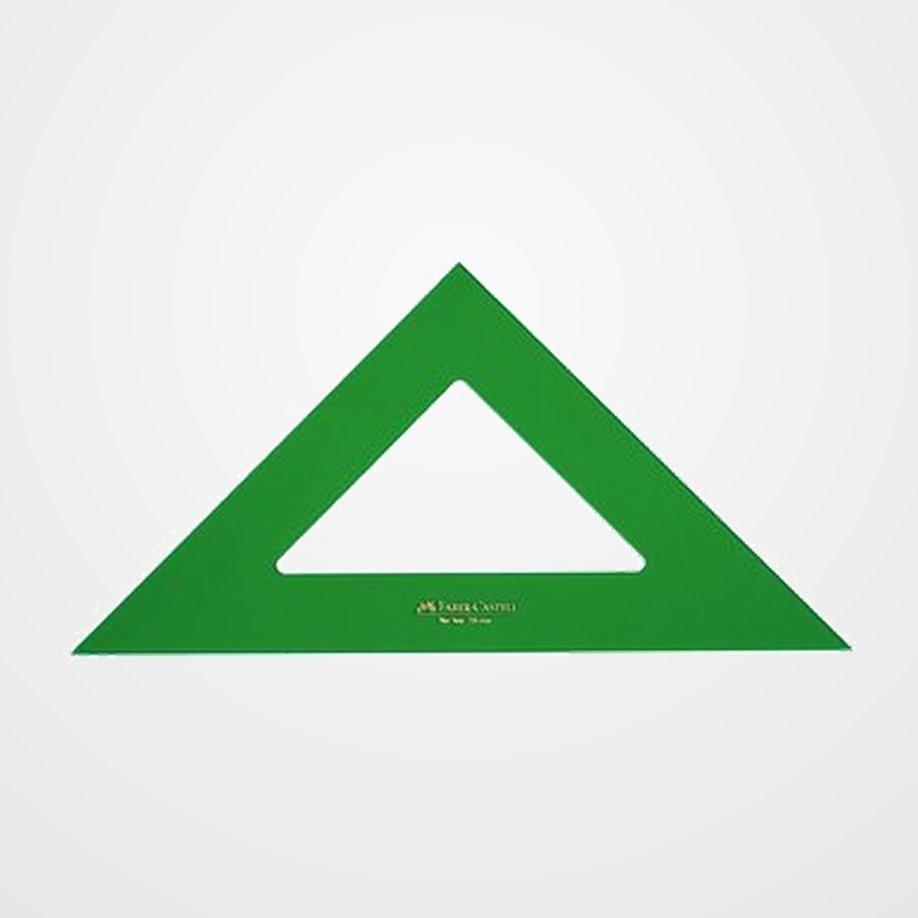 ESCUADRA FABER CASTELL 12 CENTIMETROS