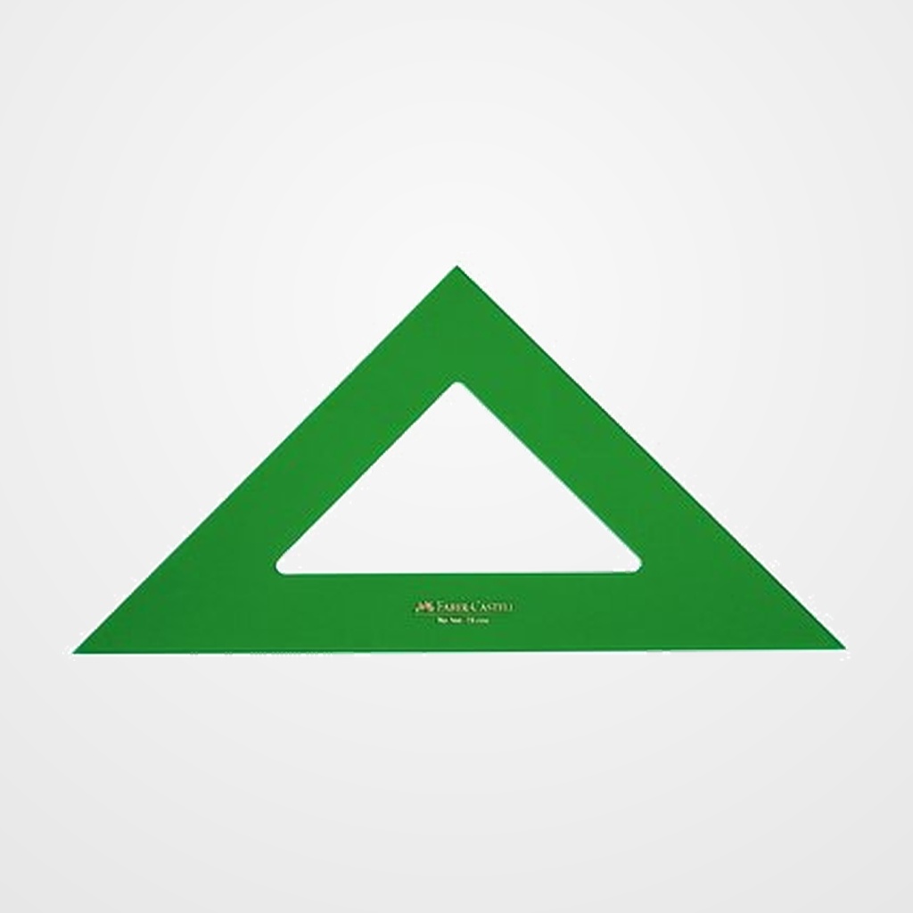 ESCUADRA FABER CASTELL 16 CENTIMETROS