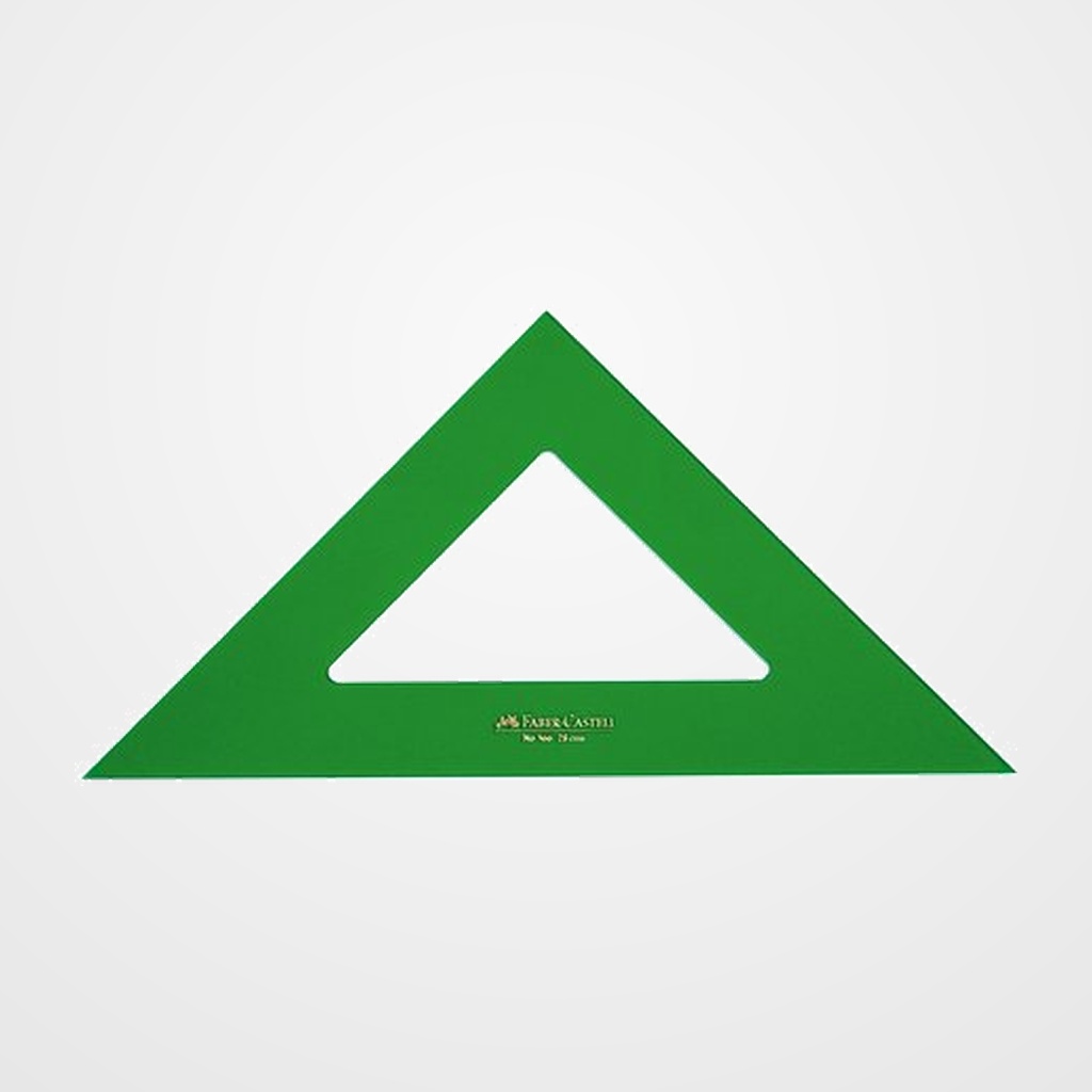 ESCUADRA FABER CASTELL 25 CENTIMETROS