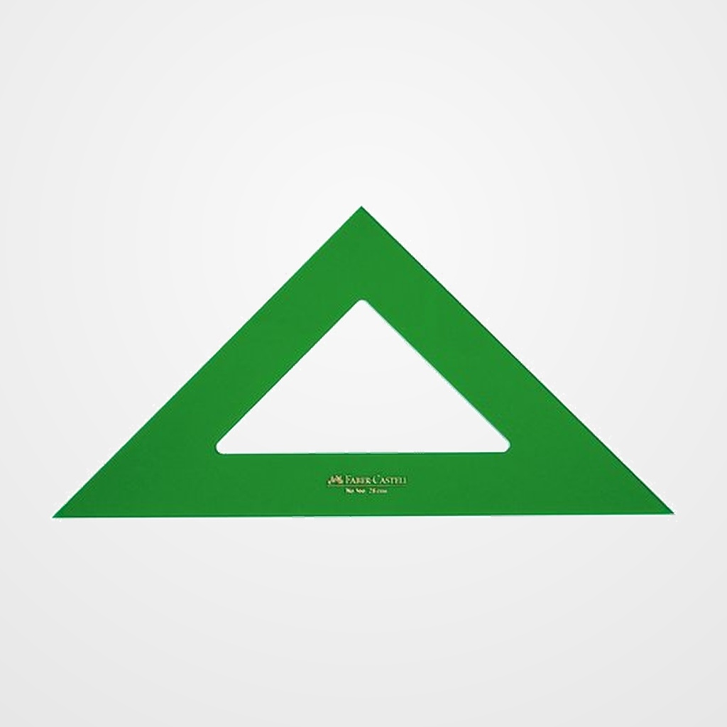 ESCUADRA FABER CASTELL 28 CENTIMETROS