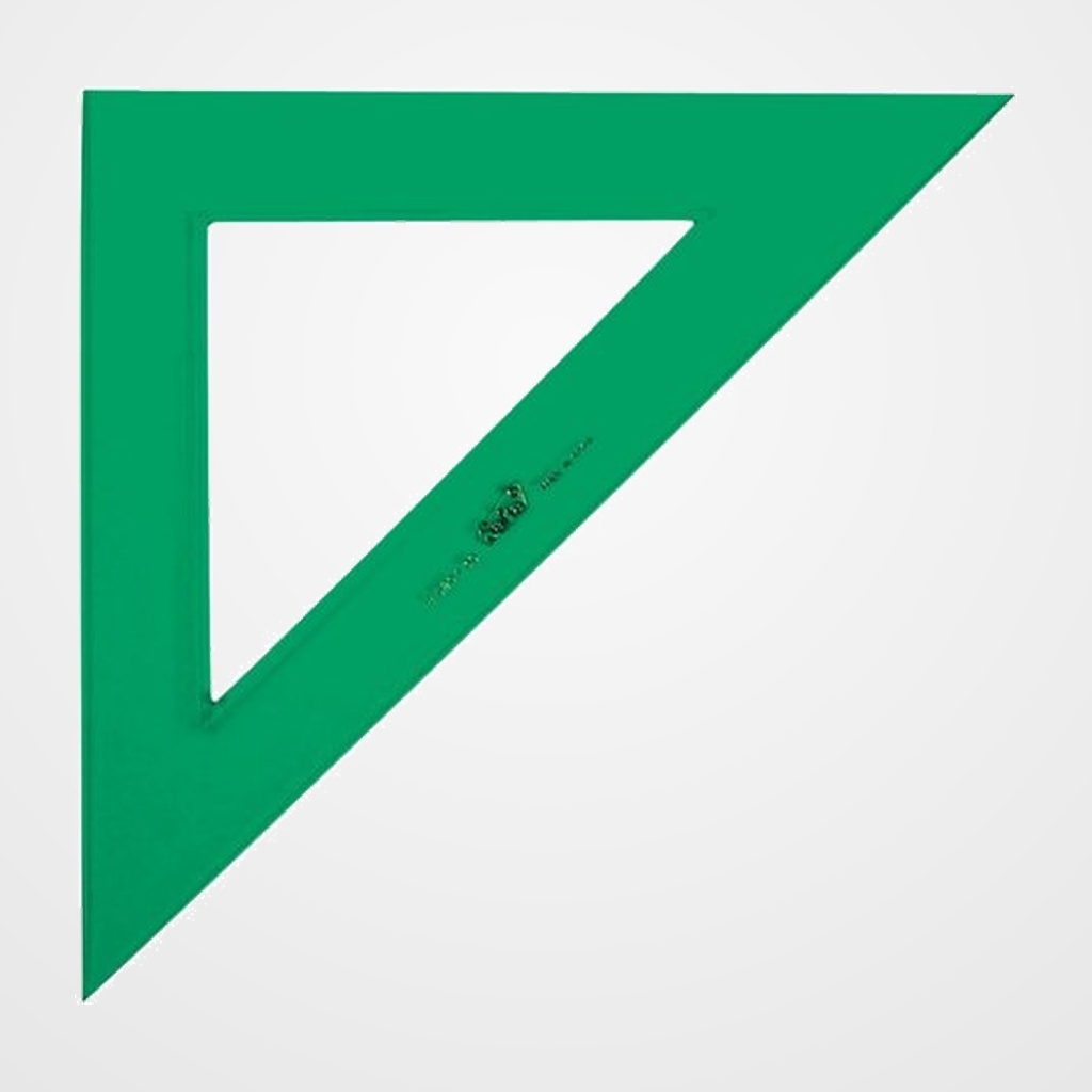 ESCUADRA SAFTA 30 CENTIMETROS VERDE