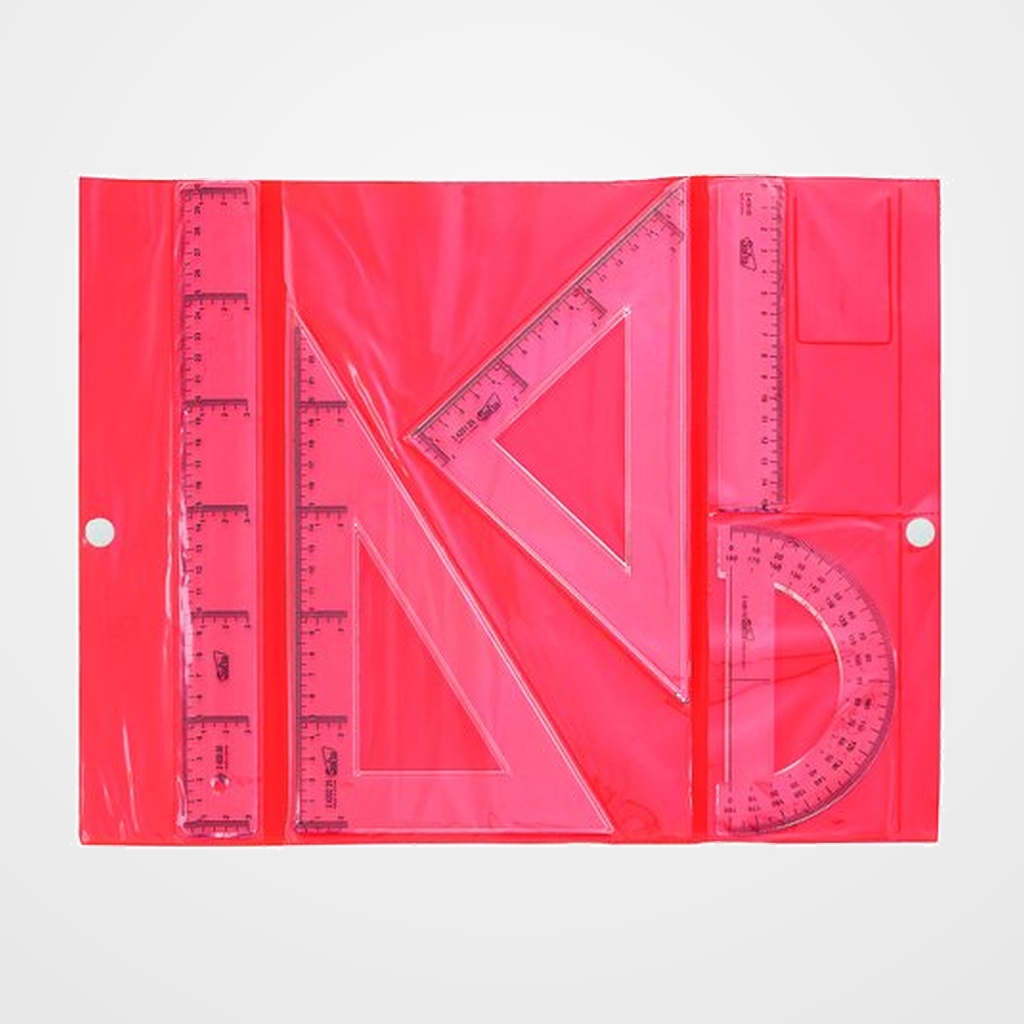 EQUIPO de DIBUJO SAFTA 25 CENTIMETROS CON VELCRO