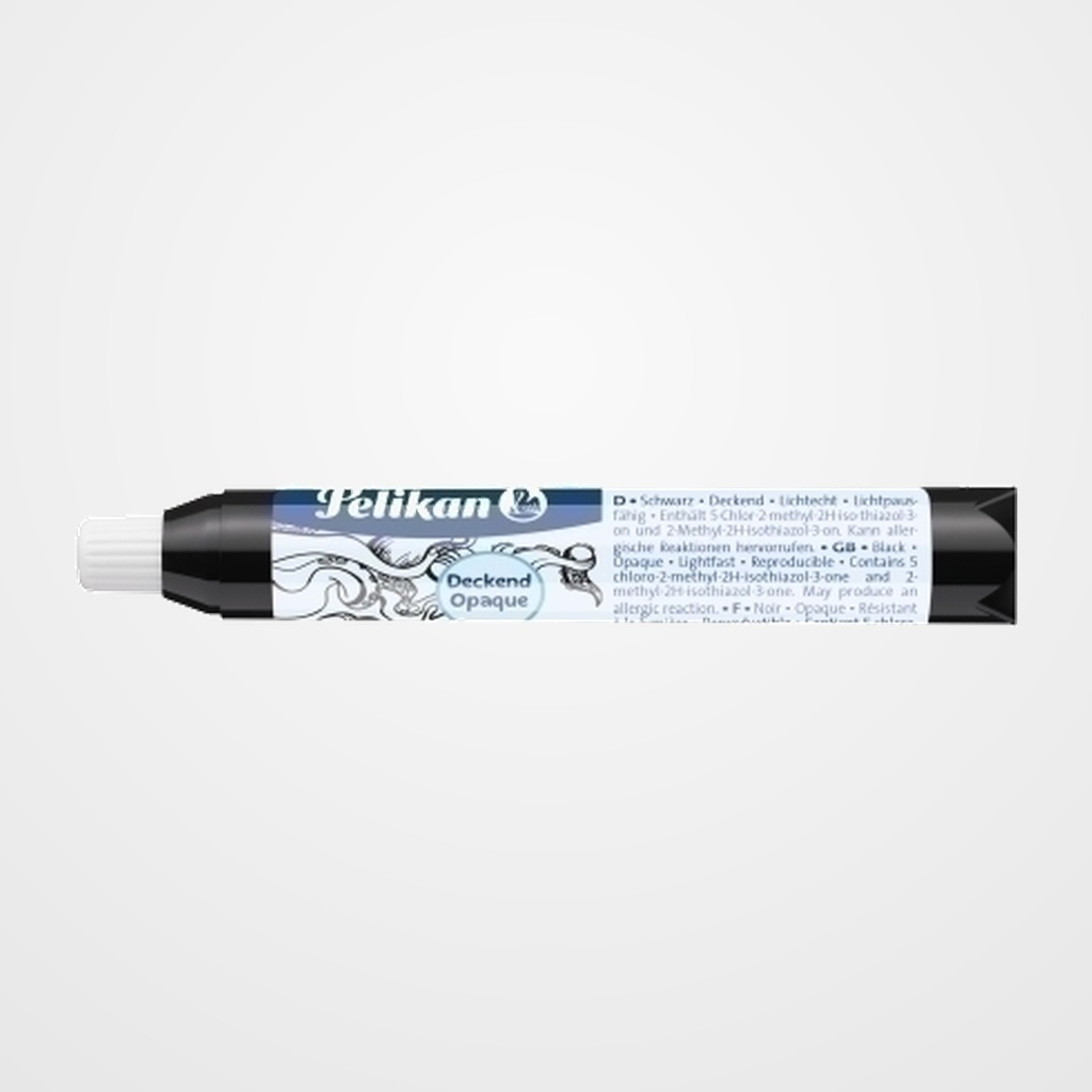 TINTA CHINA PELIKAN TUBO CARGADOR 9 ml. NEGRO (201400)