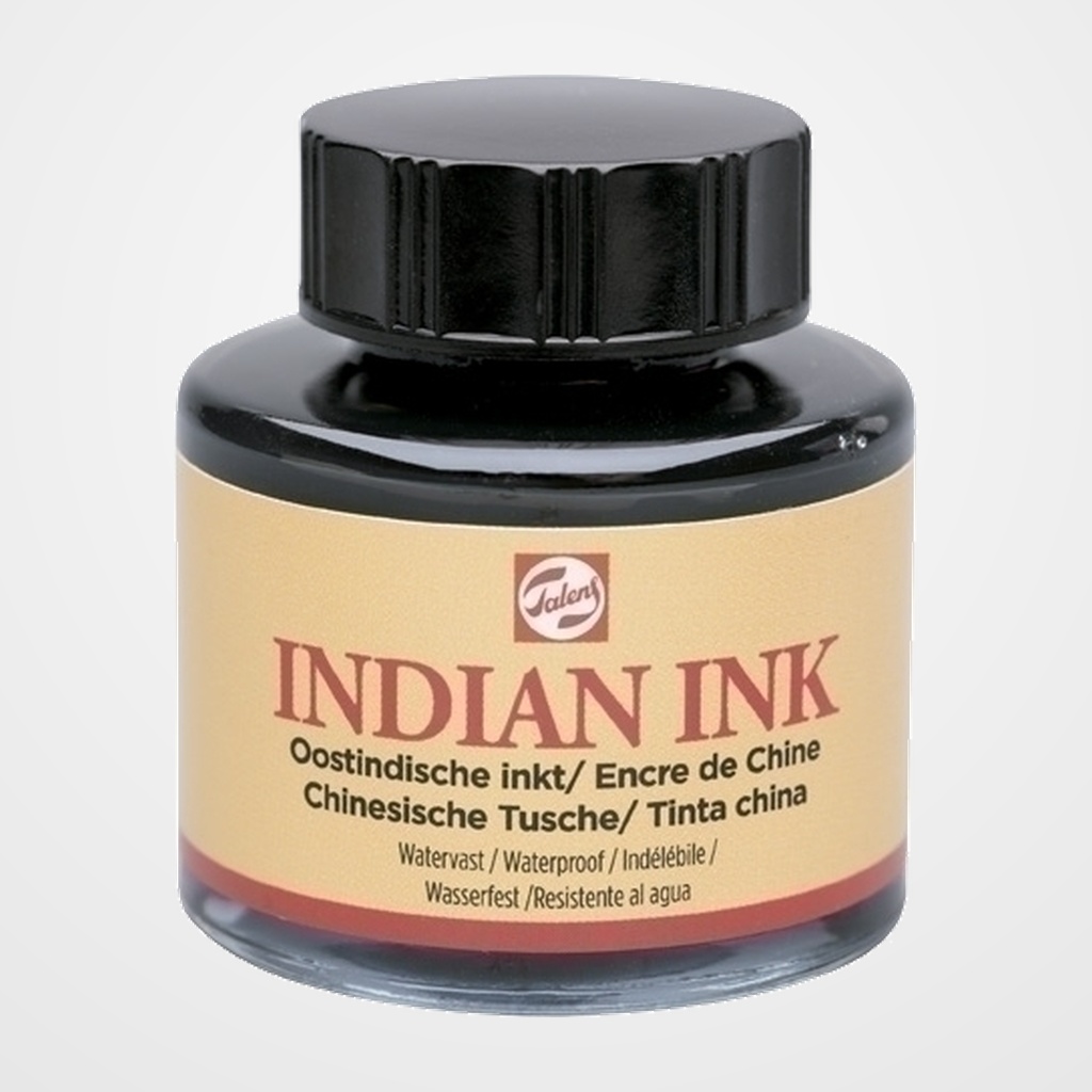 TINTA CHINA TALENS FRASCO 30 ml. NEGRO