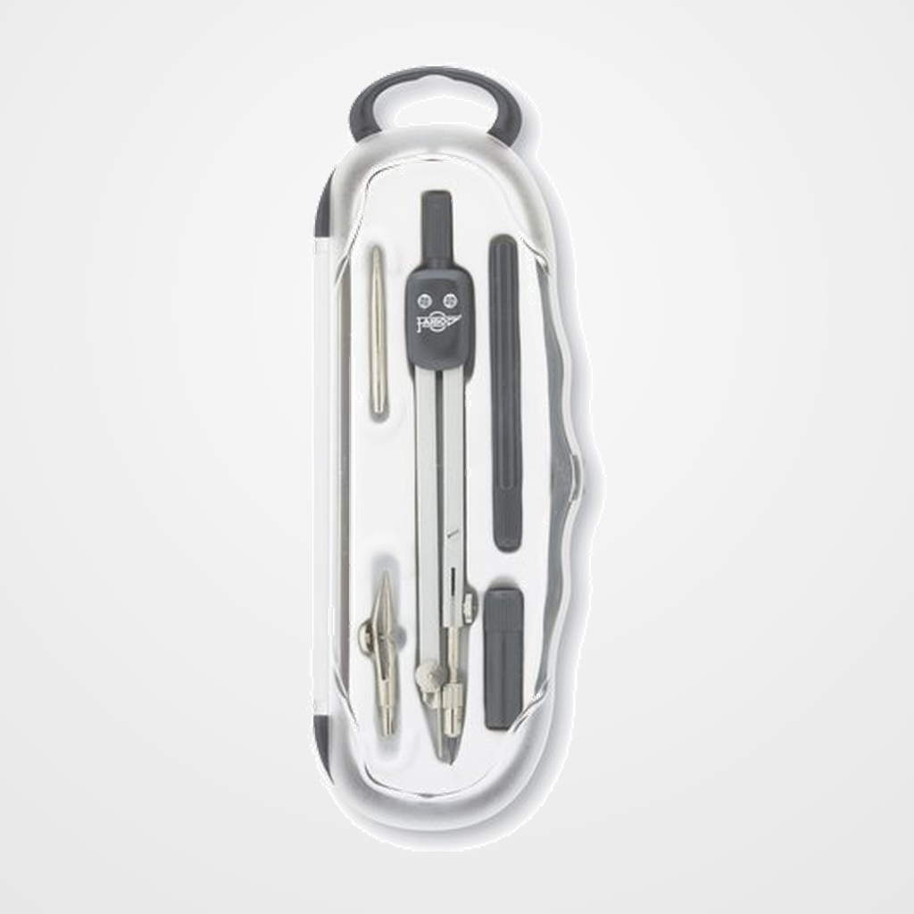 COMPAS ESCOLAR MINAS C/ACCESORIOS SERIE BACHILLER