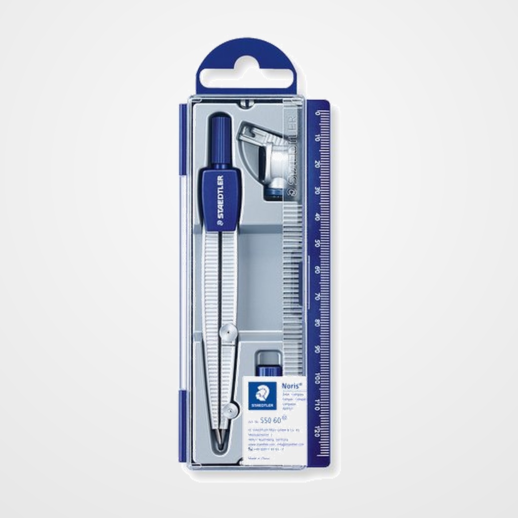 COMPAS STAEDTLER 550 60 MINAS Y ADAPTADOR UNIVERSAL