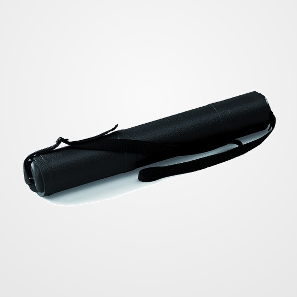 PORTAPLANOS PLASTICO FAIBO 6,5 cm EXTENSIBLE (40-75 cm) con BANDOLERA NEGRO