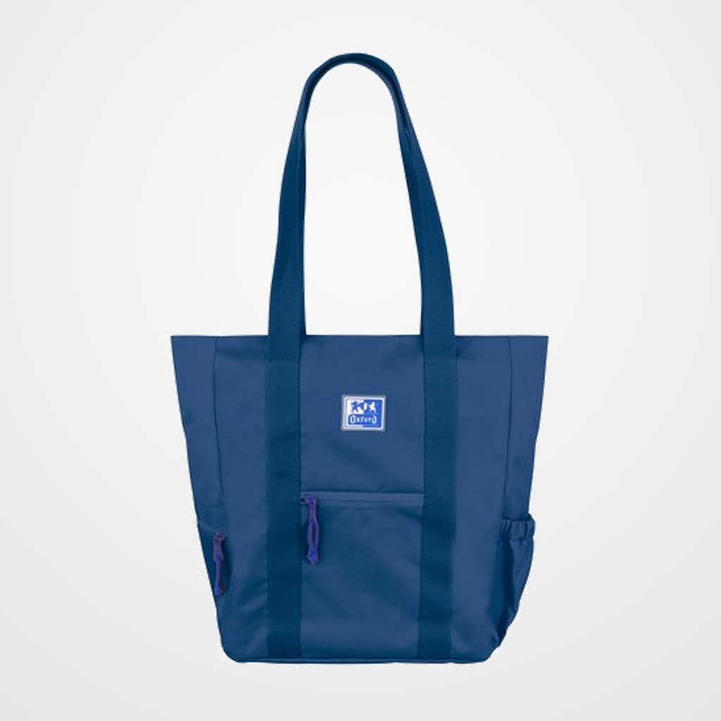 MOCHILA-BOLSO OXFORD B-TRENDY AZUL MARINO