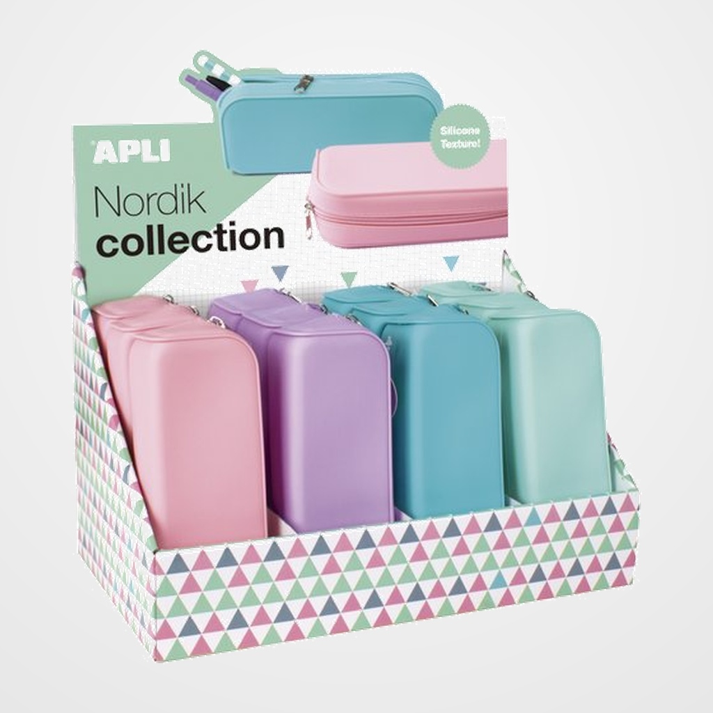 PORTATODO APLI NORDIK SILICONA EXPOSITOR DE 12