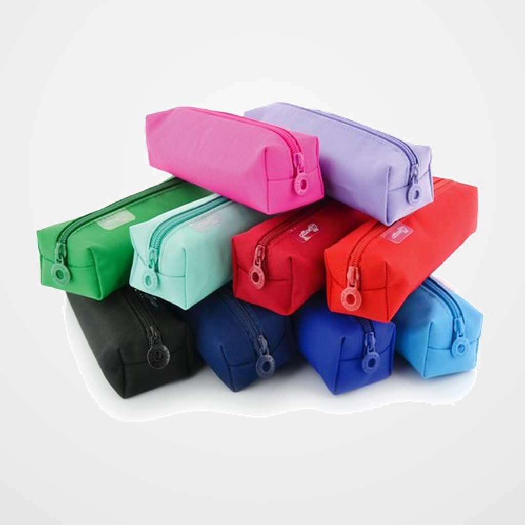 PORTATODO COLORLINE CUADRADO CON CIERRE CREMALLERA