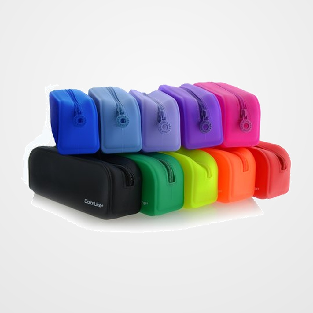 PORTATODO COLORLINE SILICONA RECTANGULAR SURTIDO