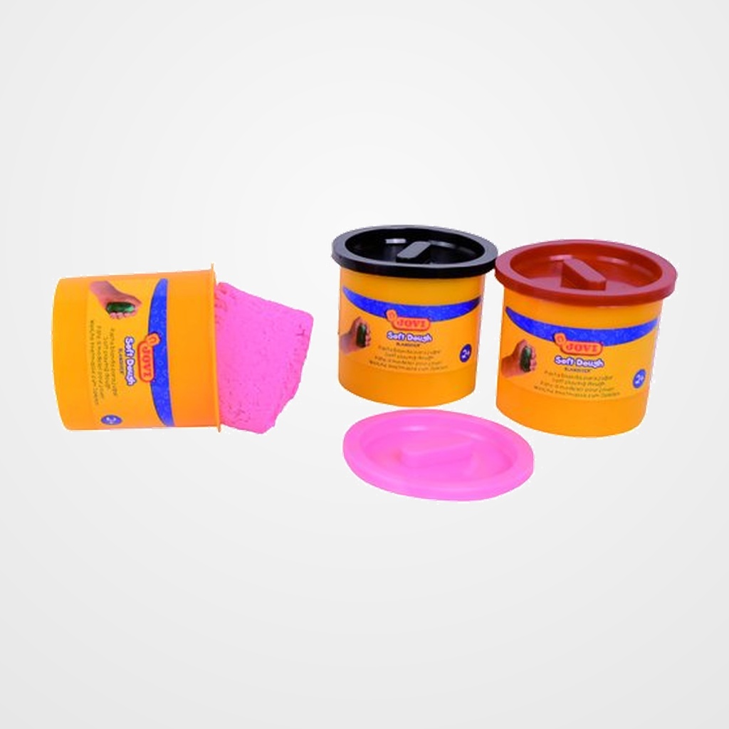 PLASTILINA JOVI BLANDIVER SOFT DOUGH 110 gr. NEGRO