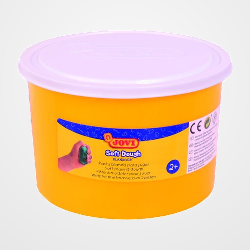 [24101081] PLASTILINA JOVI BLANDIVER SOFT DOUGH 460 gr. BLANCO