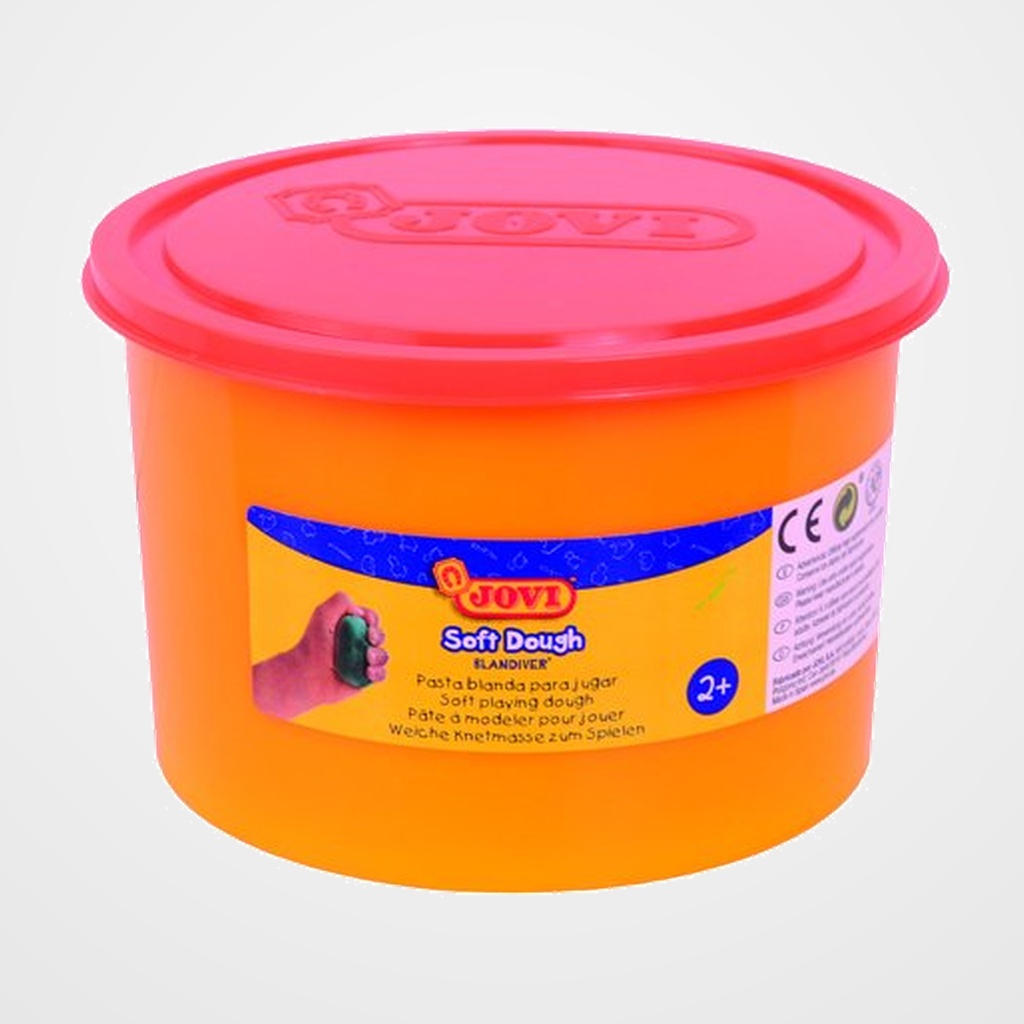 PLASTILINA JOVI BLANDIVER SOFT DOUGH 460 gr. NARANJA