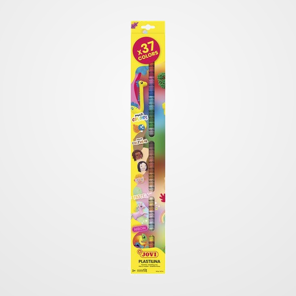 PLASTILINA JOVI 90 BARRA 15 gr. ESTUCHE DE 37