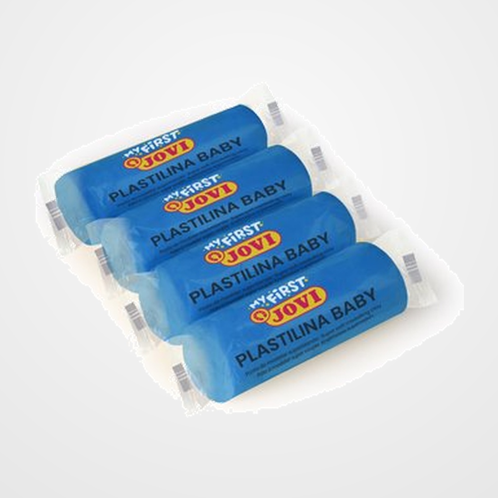 PLASTILINA JOVI BABY MY FIRST 38 gr. AZUL CAJA DE 18
