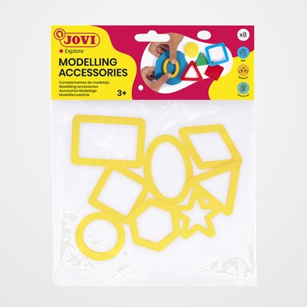 MOLDES JOVI BOLSA 8 FORMAS GEOMETRICAS  FIGURAS