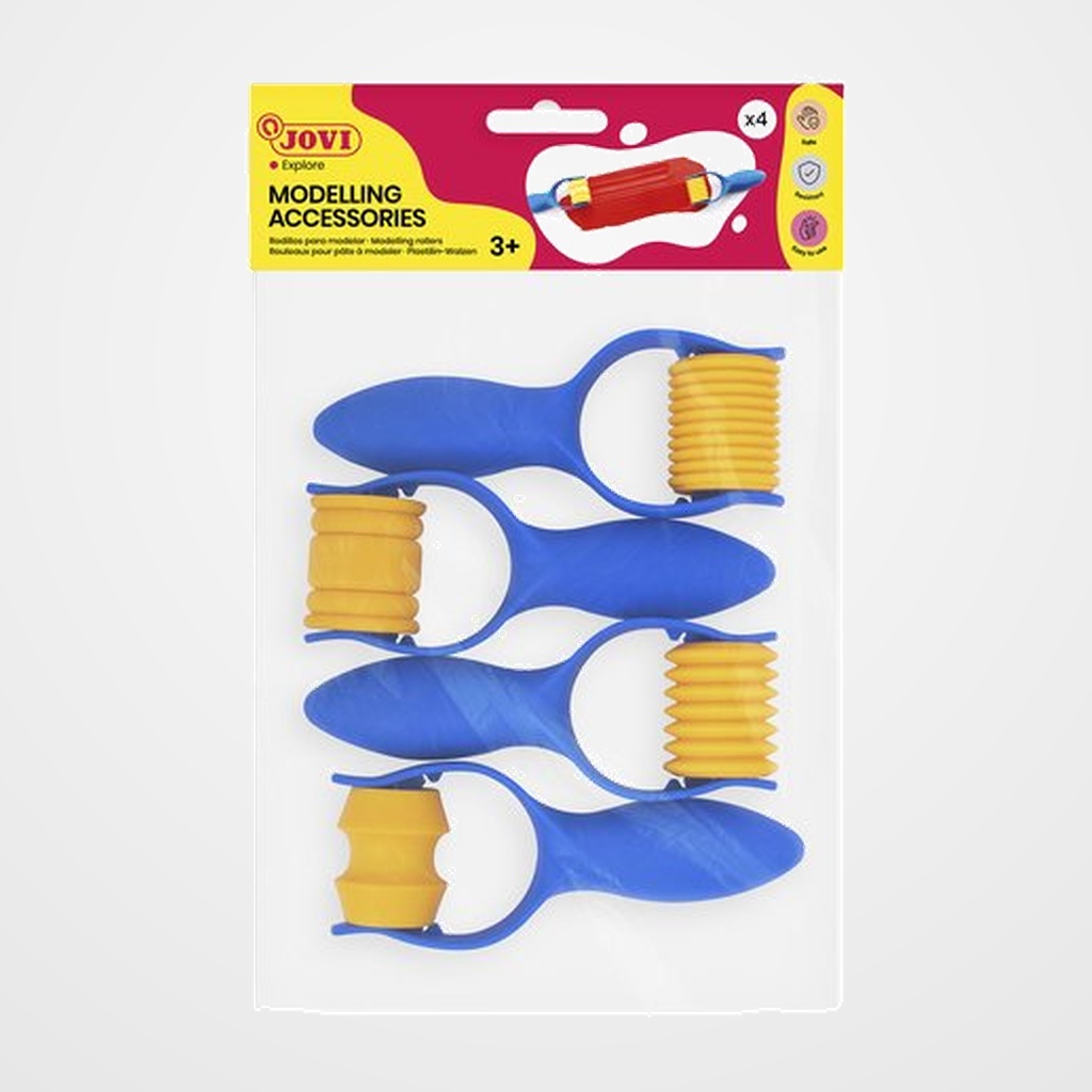 RODILLO PARA CORTAR  PASTA 4 UDES. 4 MANGOS  FORMAS DIVERSAS