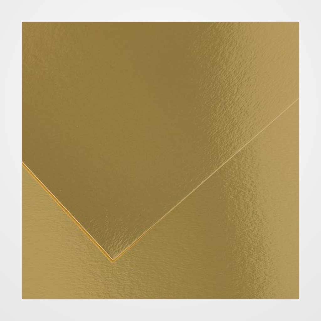 CARTULINA METALIZADA A3 IRIS 280g ORO PAQUETE de 50