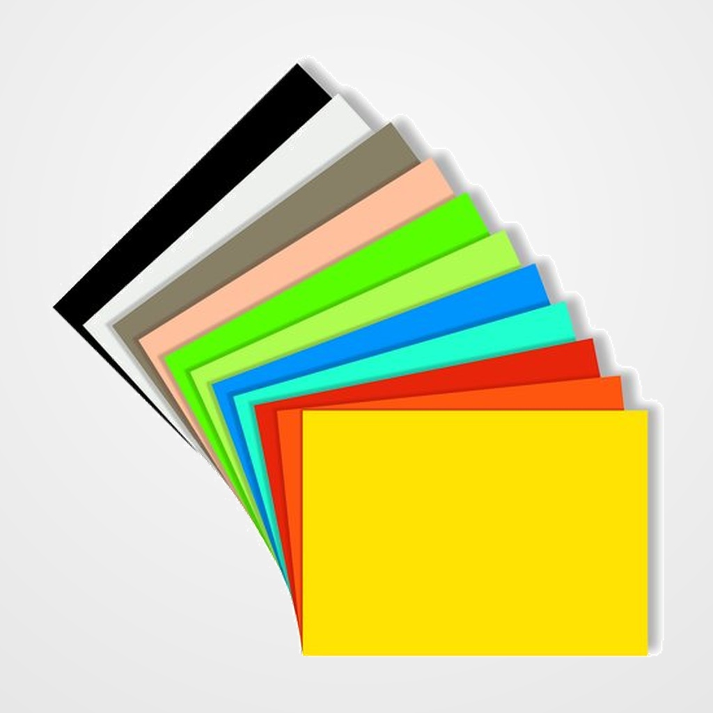 CARTULINA 50x65 cm IRIS 185g NEGRO PAQUETE de 125