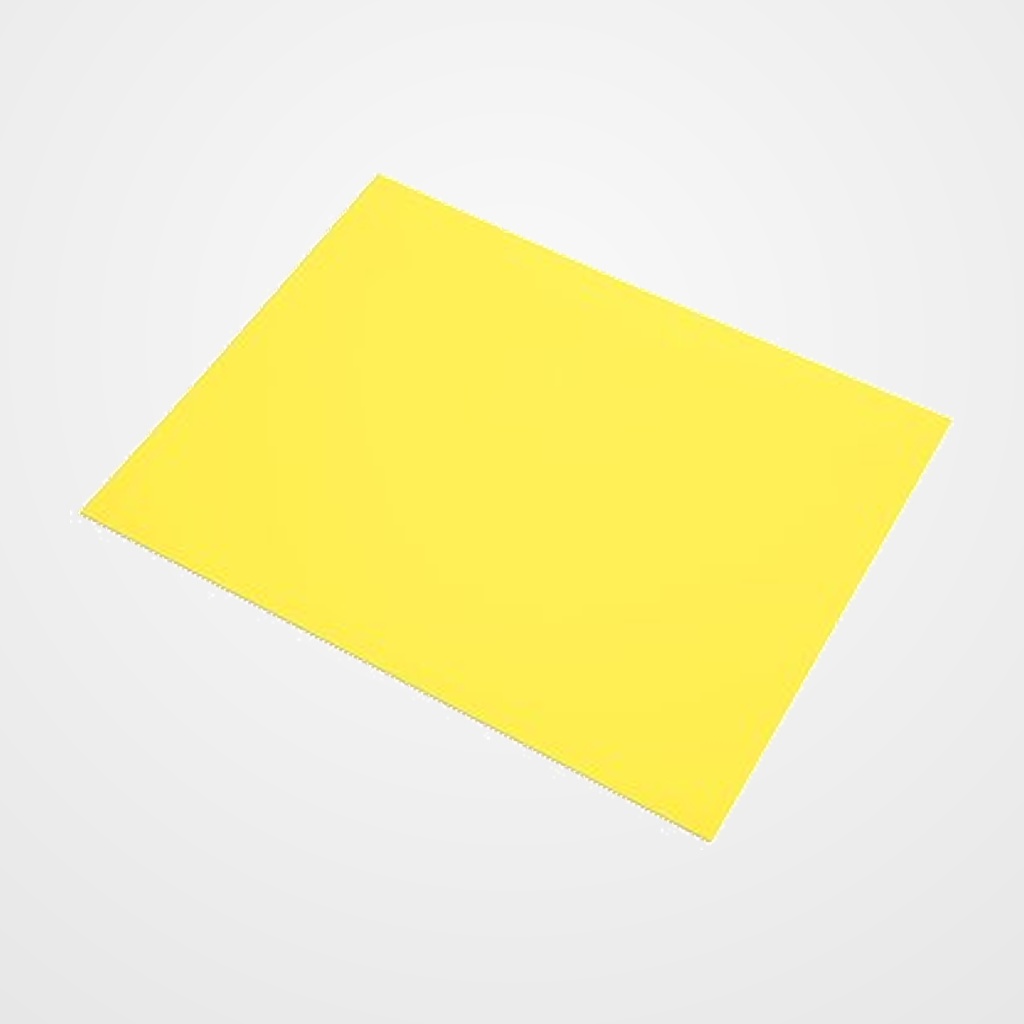CARTULINA 50x65 FABRIANO COLORE 185g PAQUETE DE 25 AMARILLO CANARIO