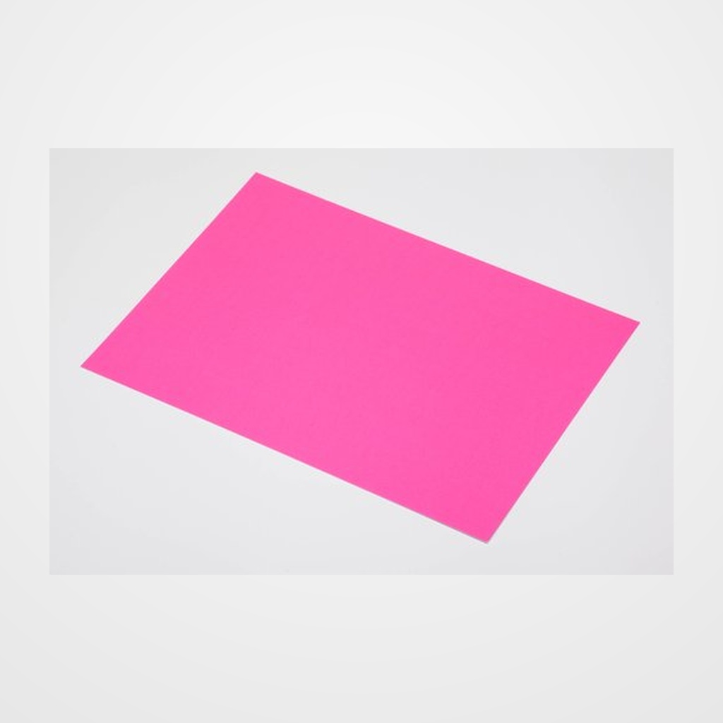 CARTULINA FLUOR 50x65 cm SADIPAL 250g MAGENTA PAQUETE de 10