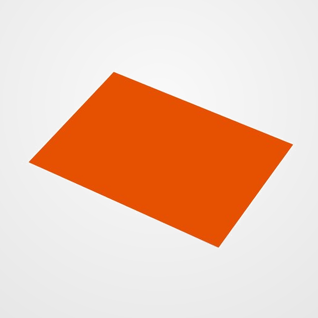 CARTULINA FLUOR 50x65 cm SADIPAL 250g ROJO PAQUETE de 10