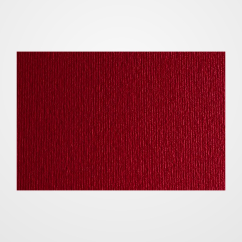 CARTULINA 50x70 cm FABRIANO 220g LISO/RUGOSO CHERRY (CILIEGIA) PAQUETE de 20