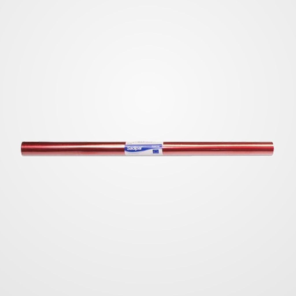 PAPEL METALIZADO SADIPAL ROLLO 25h 50x65 cm ROJO