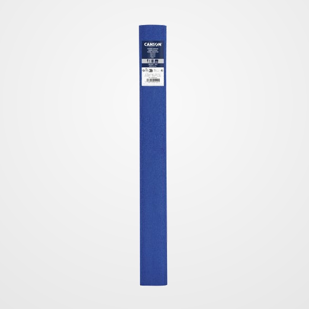 PAPEL CREPE (PINOCHO) CANSON 30g 0,5x2,5 m AZUL EXOTICO