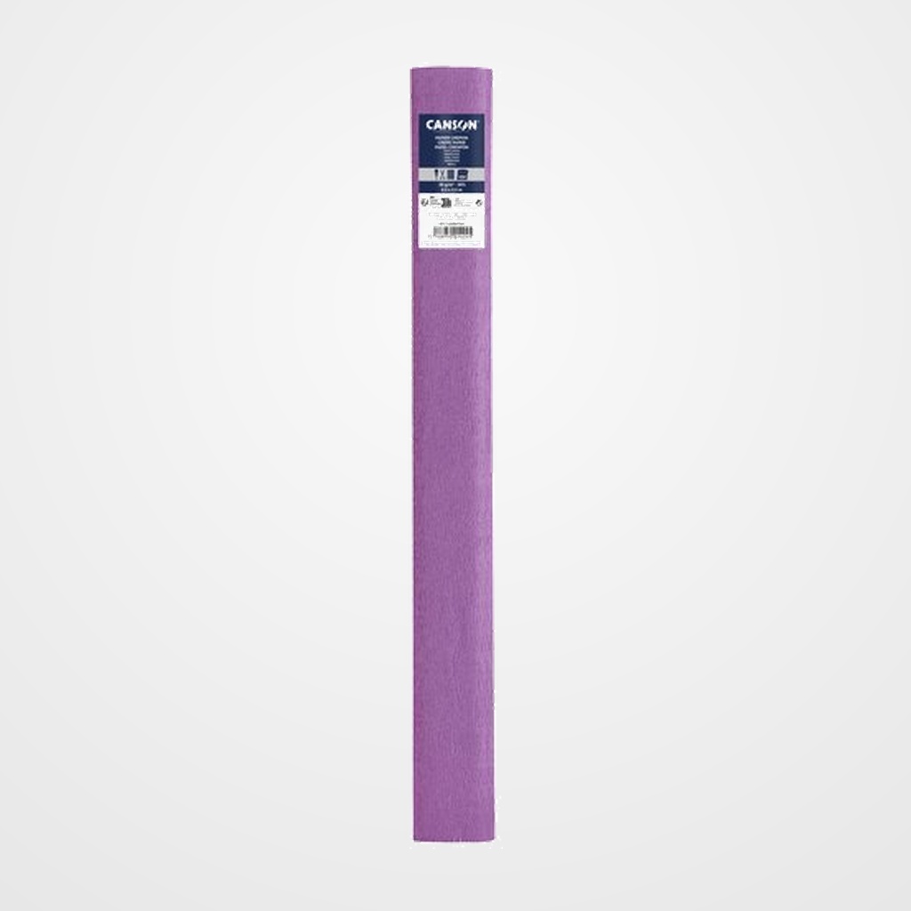 PAPEL CREPE (PINOCHO) CANSON 30g 0,5x2,5 m LILA