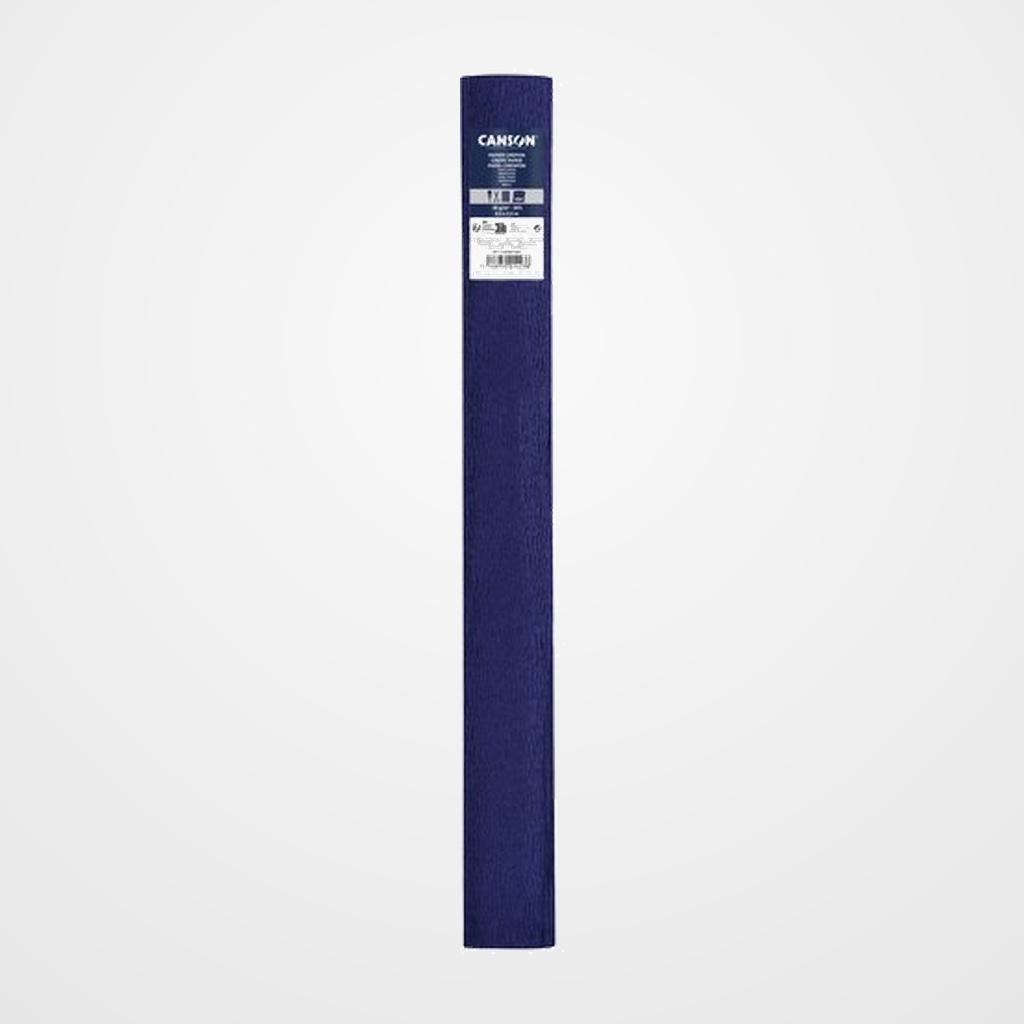 PAPEL CREPE (PINOCHO) CANSON 30g 0,5x2,5 m ULTRAMAR