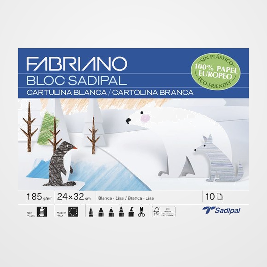 [10006093] BLOC SADIPAL MANUAL. 10h. CART. BLANCA