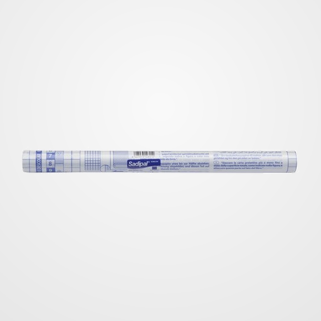 [11801003] FORRO SADIPAL ADHESIVO PP TRANS. 50µ ROLLO 0,33 x 1,5 m
