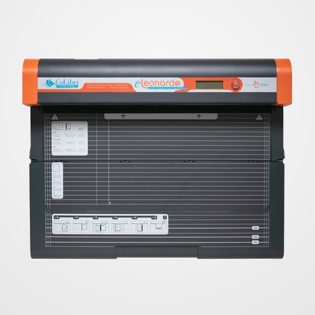 MAQUINA FORRADORA DE LIBROS COLIBRI E-LEONARDO