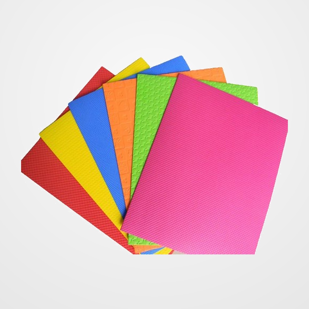 GOMA EVA OLEF TEXTURIZADA HOJA 40x60 cm BOLSA de 12 surtido