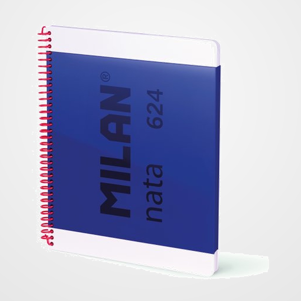 BLOC MILAN NATA 624 since 1918 tapa EXTRA A4 80h HORIZONTAL 95g AZUL