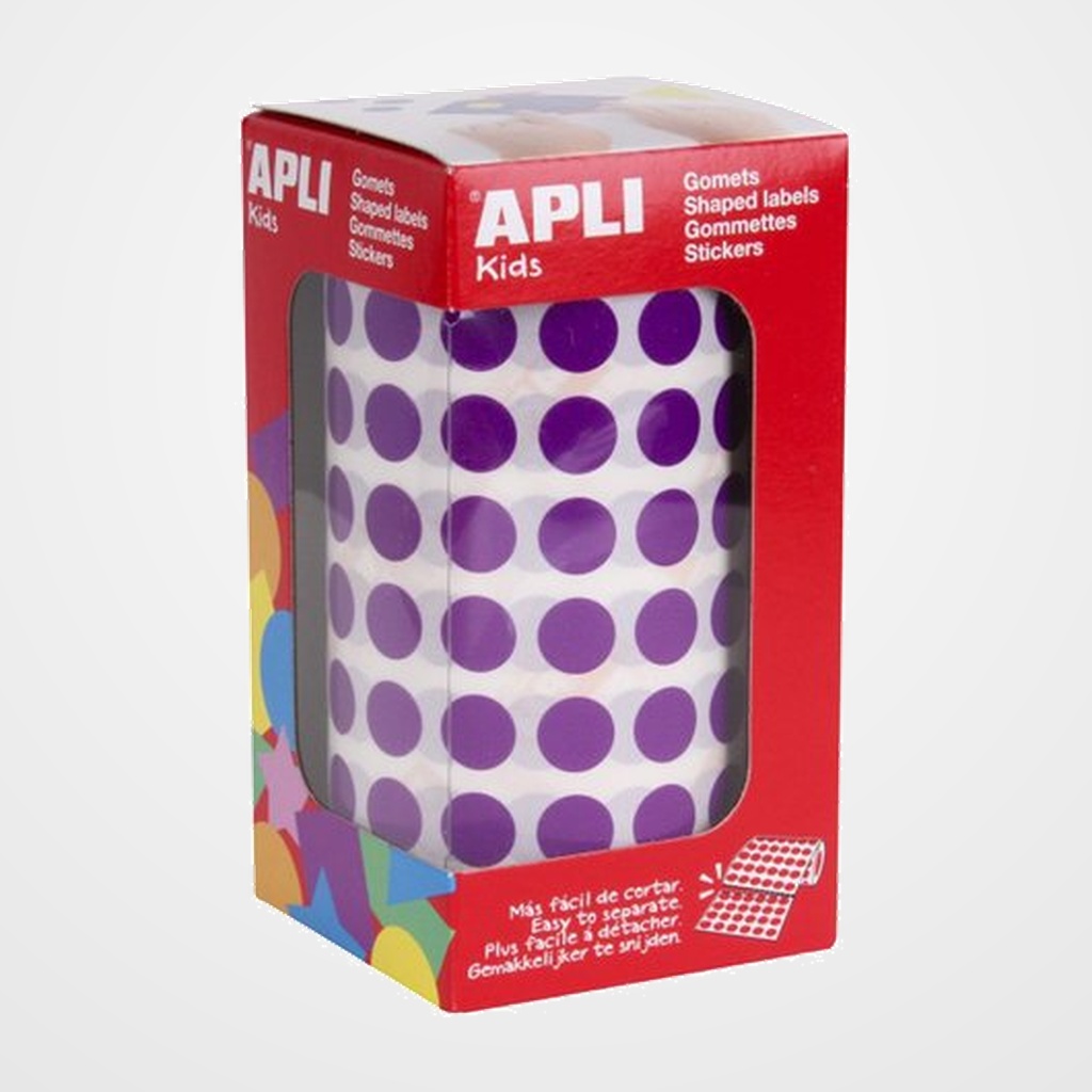 GOMETS APLI  ROLLO 59h CIRCULO Ø 10,5 mm LILA 5.192 uds. (11480)