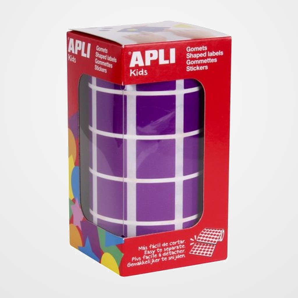 GOMETS APLI  ROLLO 59h CUADRADO 20 mm LILA 1.770 uds. (11500)