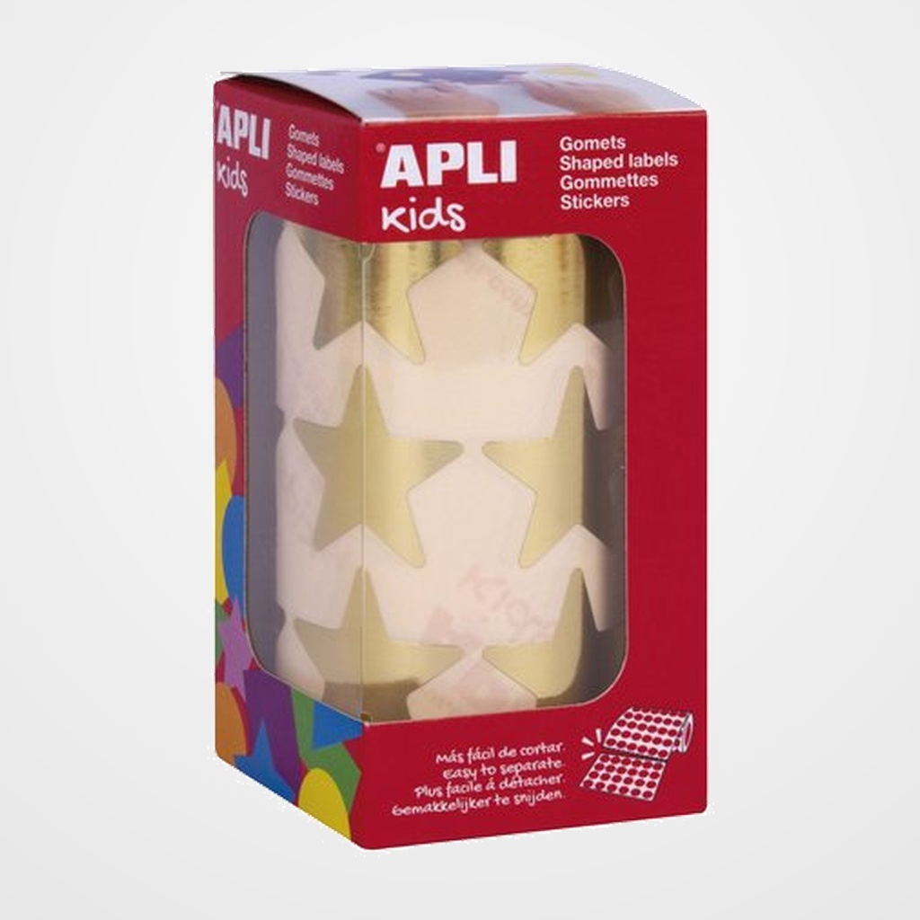 GOMETS APLI  ROLLO ESTRELLA 33mm 708 Uds. ORO (17866)