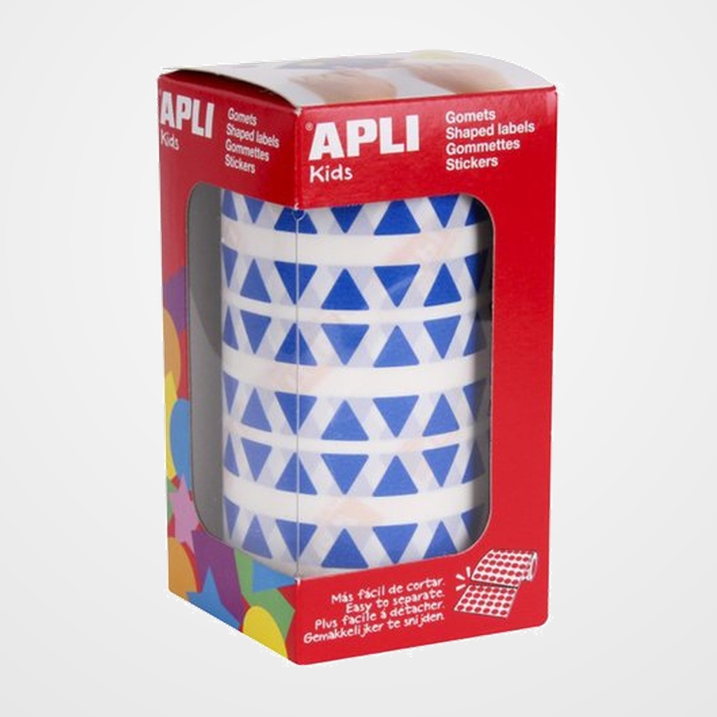 GOMETS APLI  ROLLO 59h TRIANGULO 10,5 mm AZUL 6.136 uds. (04864)