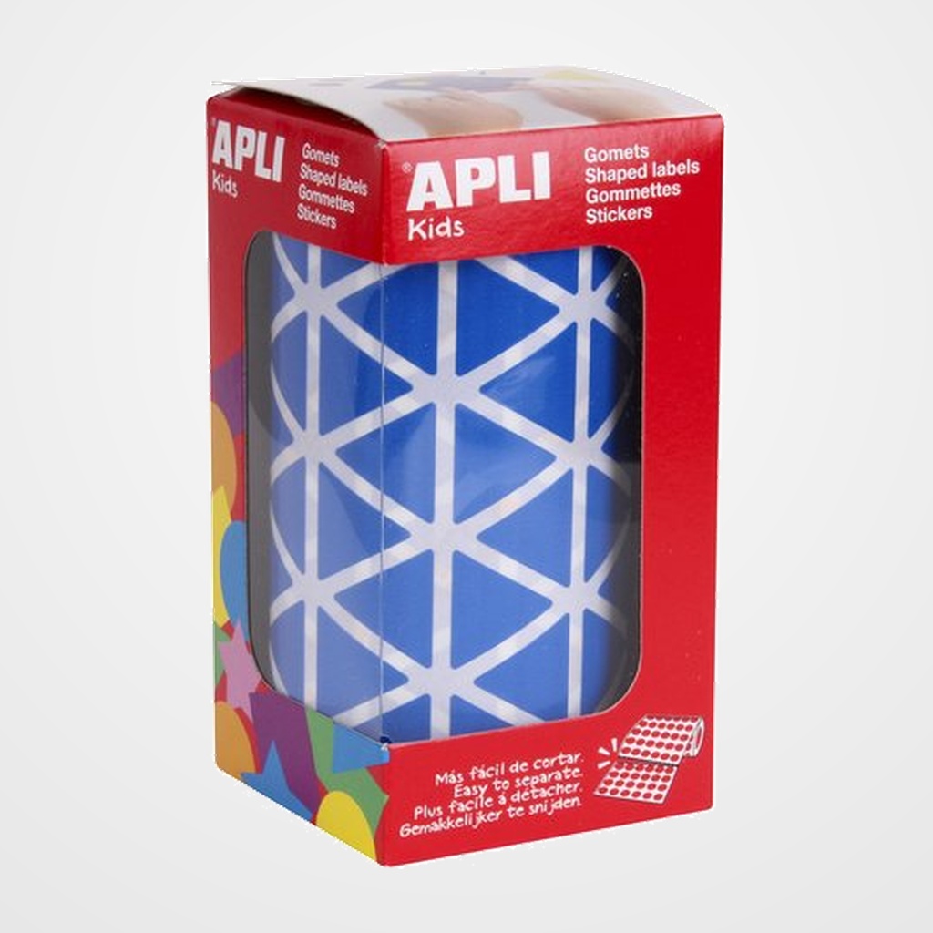 GOMETS APLI  ROLLO 59h TRIANGULO 20 mm AZUL 2.832 uds. (04868)