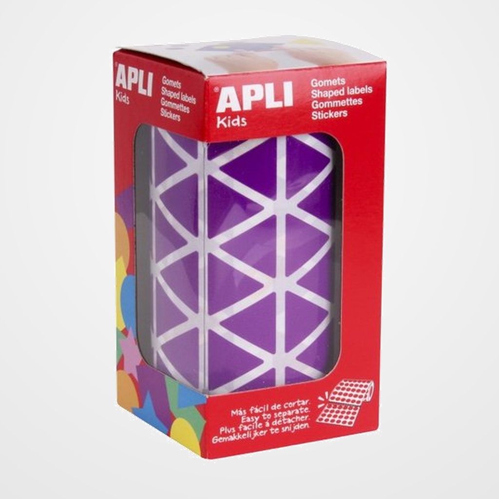 GOMETS APLI  ROLLO 59h TRIANGULO 20 mm LILA 2.832 uds. (11495)