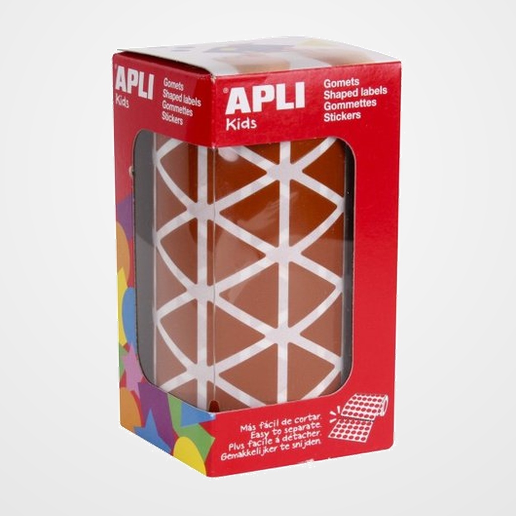 GOMETS APLI  ROLLO 59h TRIANGULO 20 mm MARRON 2.832 uds. (11496)