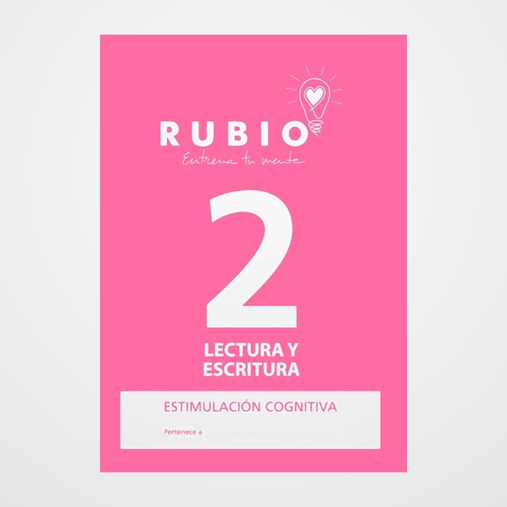 [12602117] CUADERNO RUBIO A4 ESTIMULACION COGNITIVA LECTURA Nº 2 (Deterioro cognitivo leve-moderado)