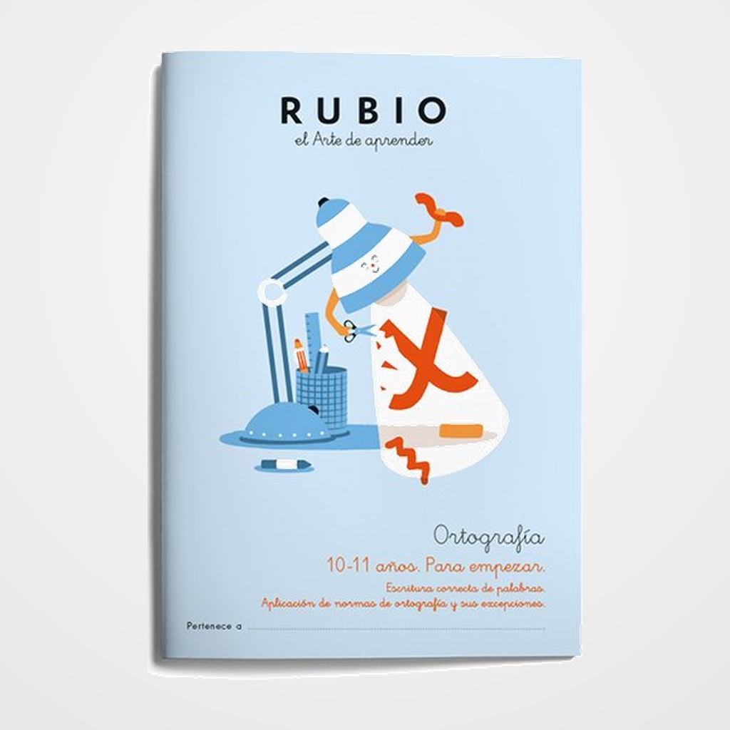 CUADERNO RUBIO A4 ORTOGRAFIA Nº5 - PARA EMPEZAR (10-11 años)