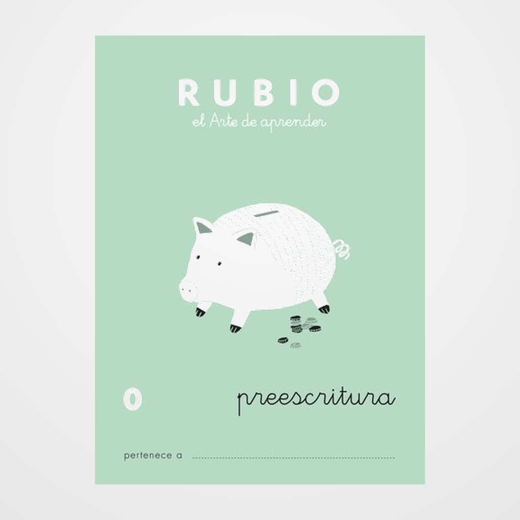 CUADERNO RUBIO A5 ESCRITURA Nº 0 (+3 años)